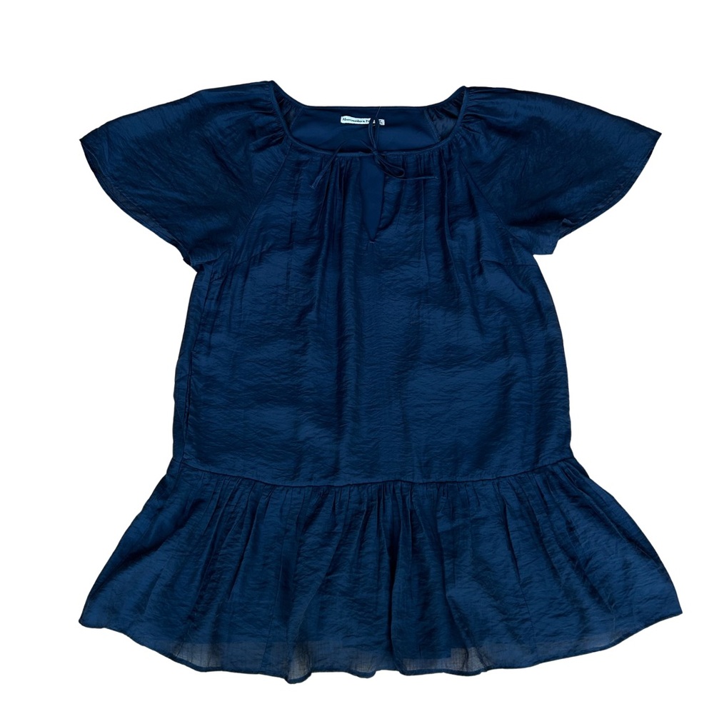 NWT Abercrombie & Fitch Blue Flowy Dress Size MP
